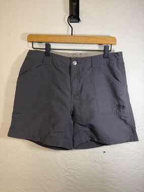 The North Face Women's Gray Outdoor Hiking Shorts size 8